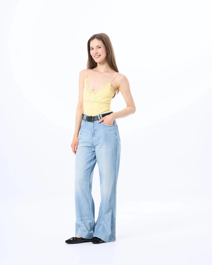 An image of a   12239 Denim Pants by  Mirra Masa