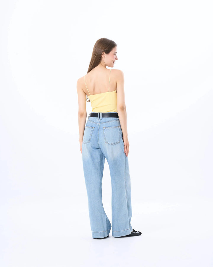 An image of a   12239 Denim Pants by  Mirra Masa