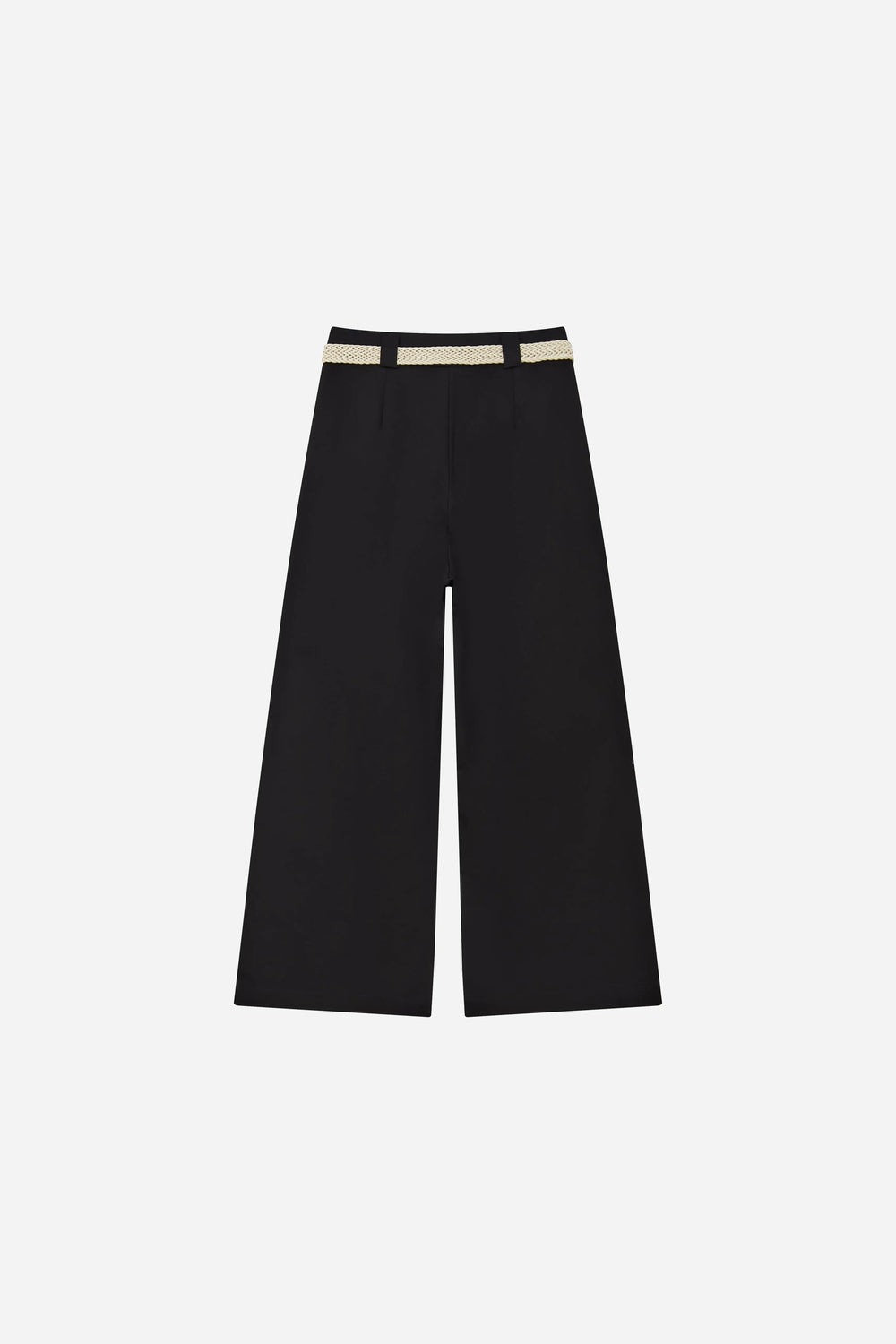An image of a   12386 Pleated Cropped Trouser by  Mirra Masa