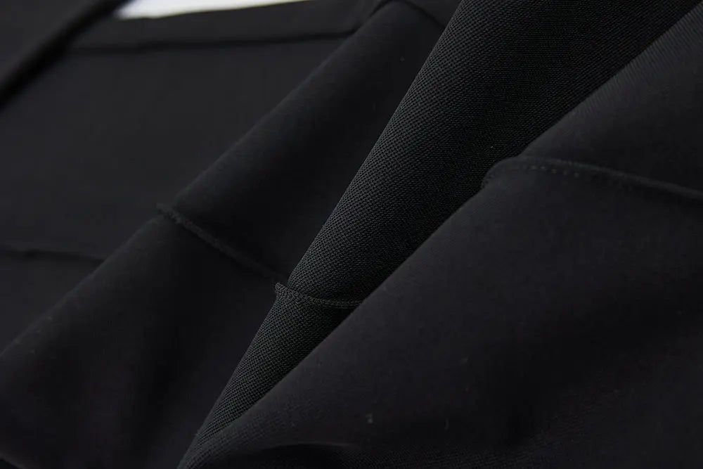 An image of a   12561 Center Seam Flare Pants by  Mirra Masa