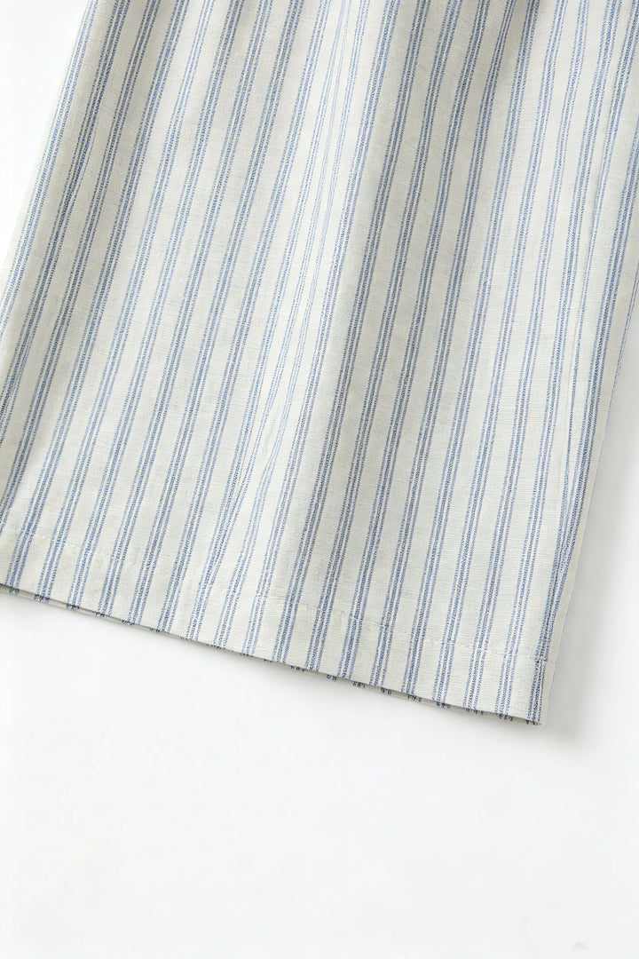 An image of a   12594 Striped Wide-Leg Pant by  Mirra Masa