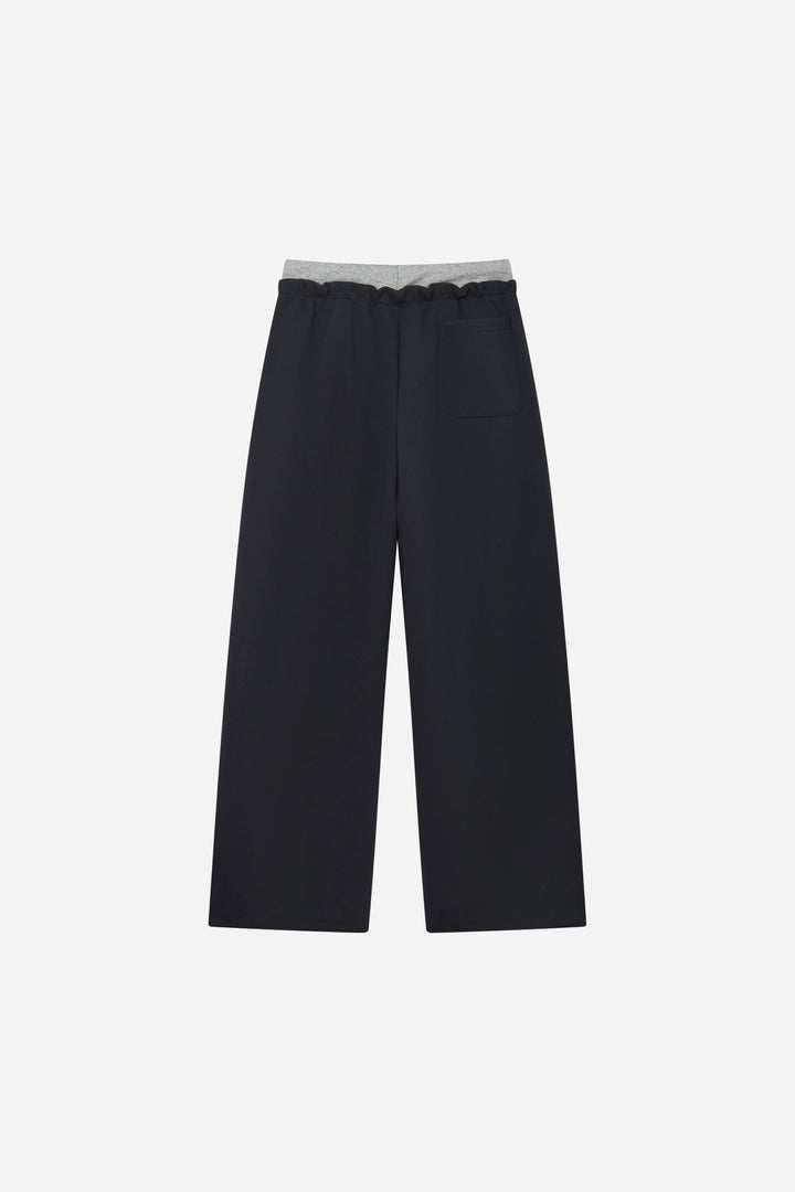 An image of a   12630 Colorblock Waist Spandex Joggers by  Mirra Masa