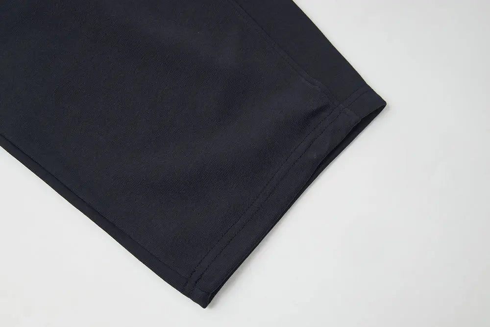 An image of a   12630 Colorblock Waist Spandex Joggers by  Mirra Masa