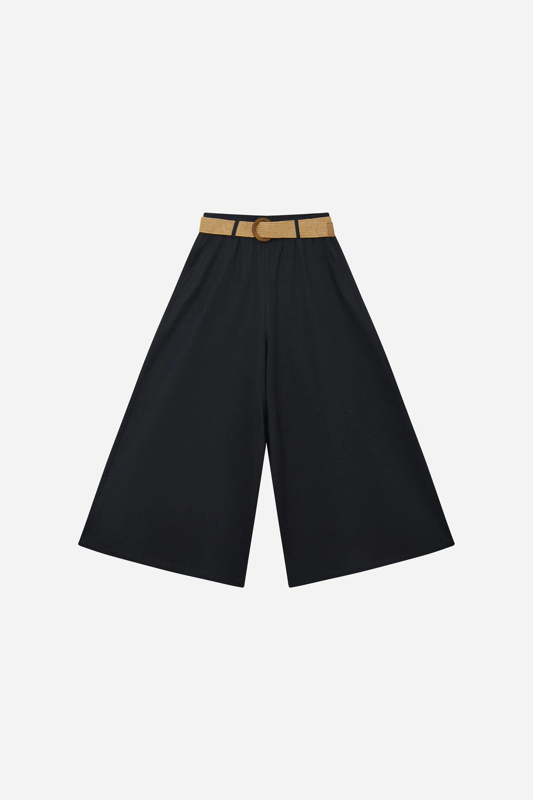 An image of a   12655 Belted Wide Leg Pants by  Mirra Masa