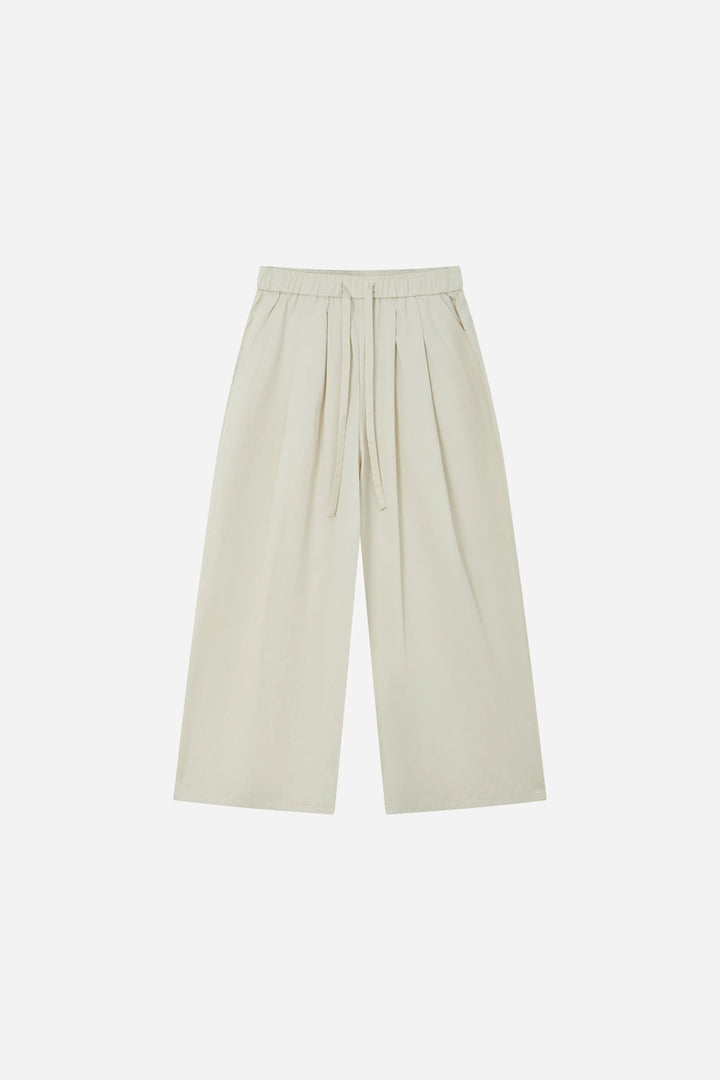 An image of a   12828OL Drawstring Wide-Leg Pant by  Mirra Masa