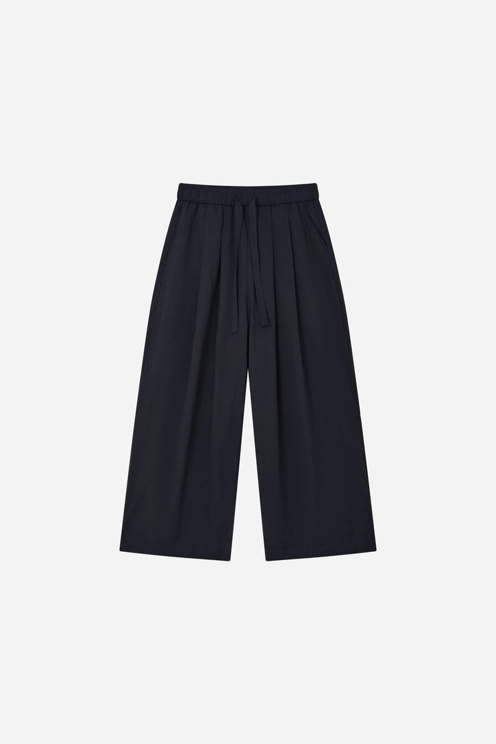 An image of a   12828OL Drawstring Wide-Leg Pant by  Mirra Masa