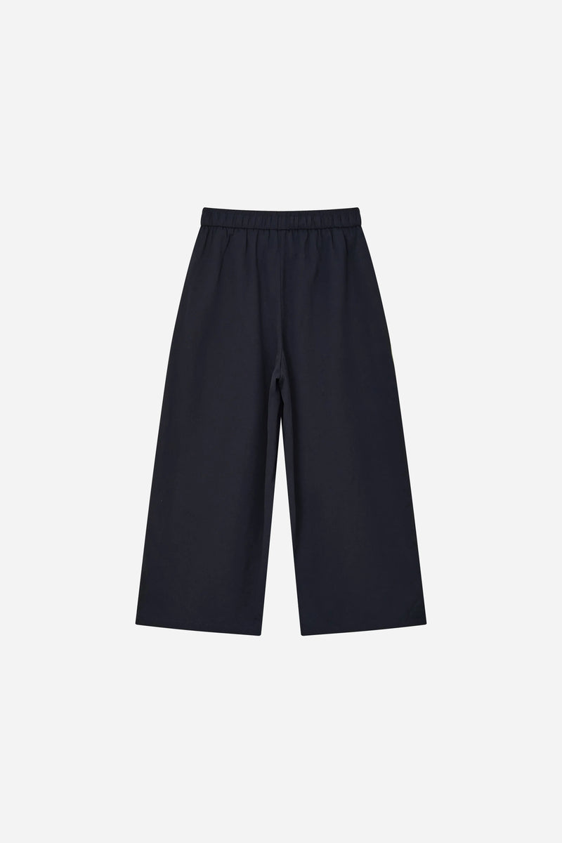 12828OL Drawstring Wide-Leg Pant
