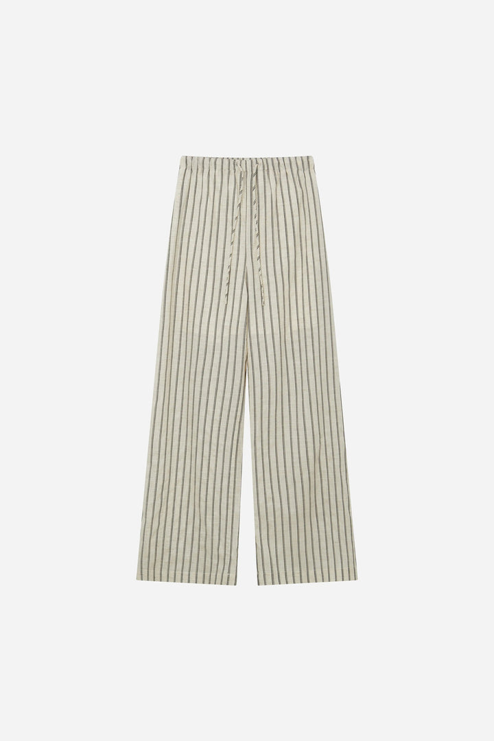 An image of a   12848 Striped Drawstring Pant by  Mirra Masa
