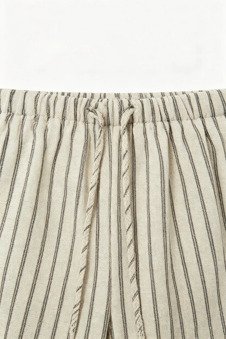 An image of a   12848 Striped Drawstring Pant by  Mirra Masa