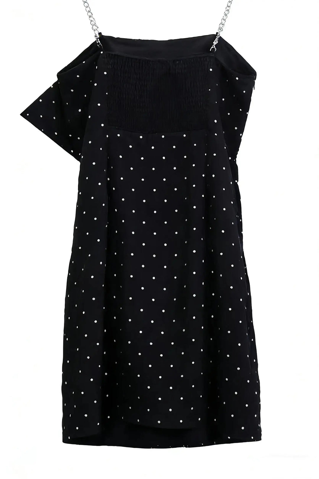 An image of a   13033 Soft Touch Sparkle Mini Dress by  Mirra Masa