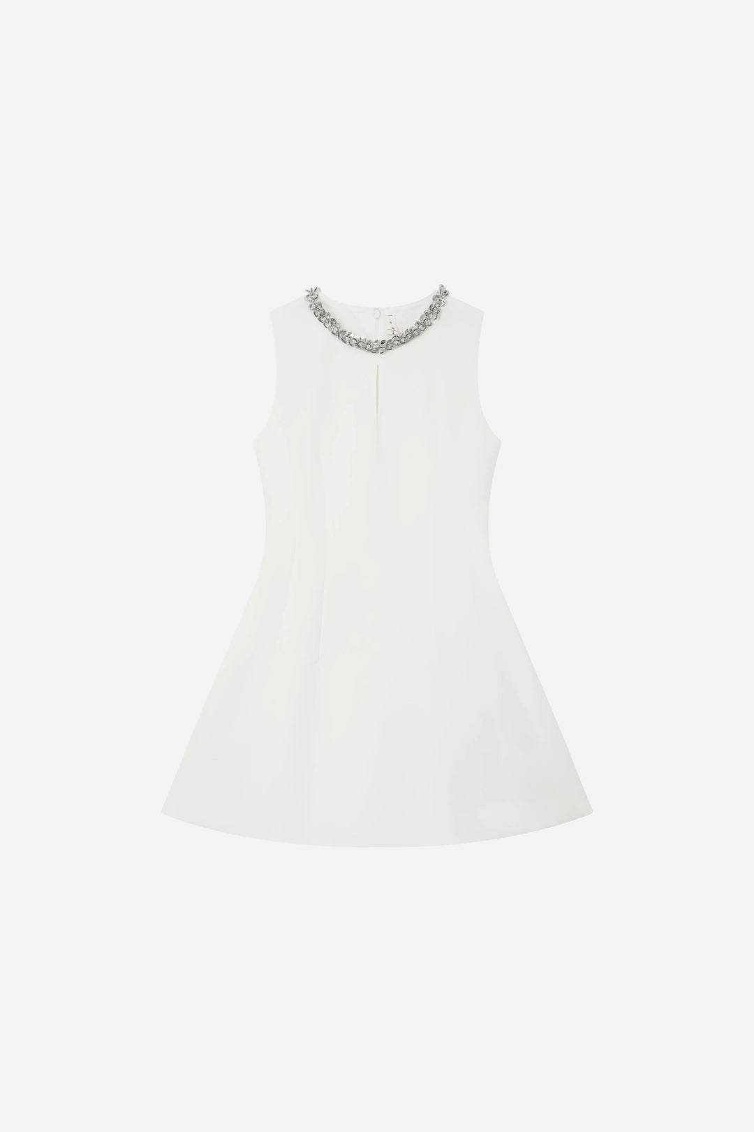An image of a   13436 Embellished Neckline A-Line Dress by  Mirra Masa
