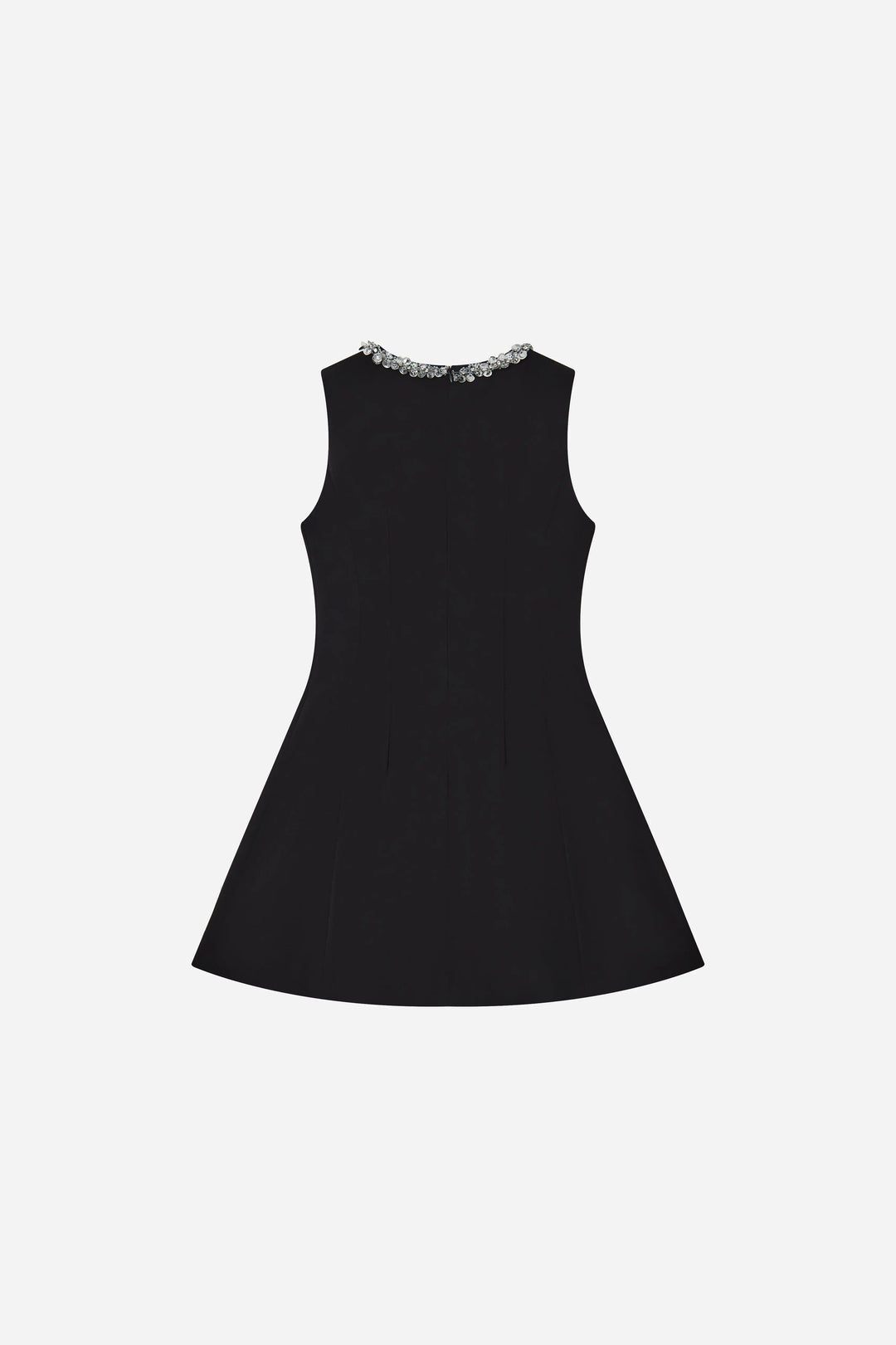 An image of a   13436 Embellished Neckline A-Line Dress by  Mirra Masa