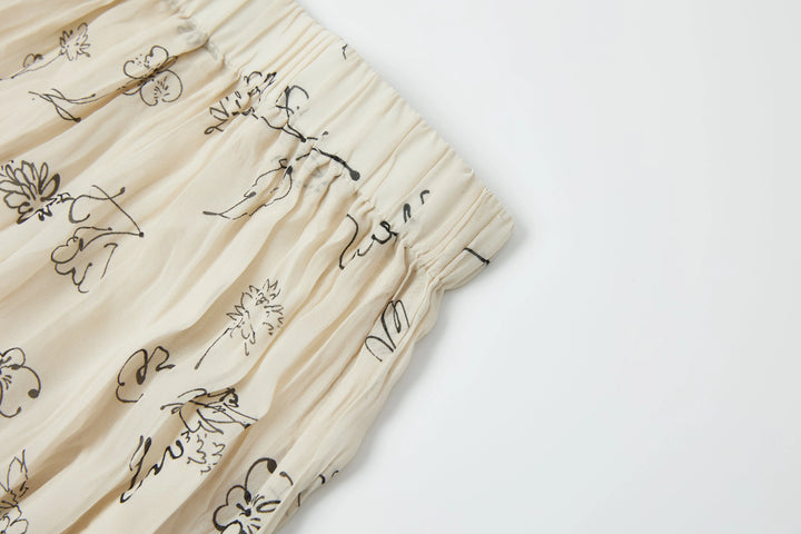 An image of a   1395C Midi Skirt by  Mirra Masa