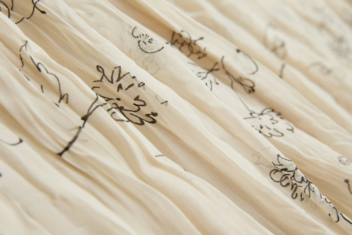 An image of a   1395C Midi Skirt by  Mirra Masa