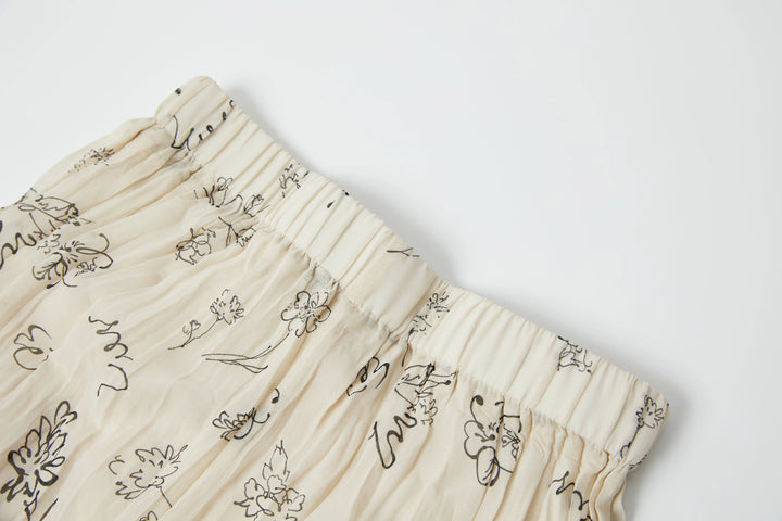 An image of a   1395C Midi Skirt by  Mirra Masa