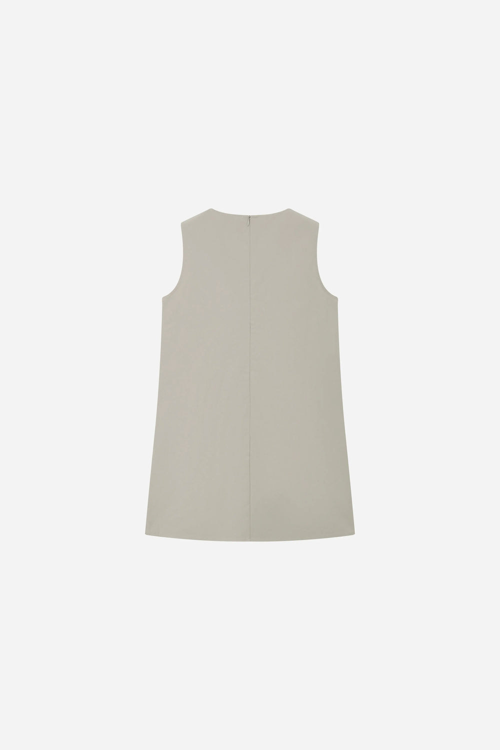 An image of a   13991 Sleeveless Pocket Shift Dress by  Mirra Masa