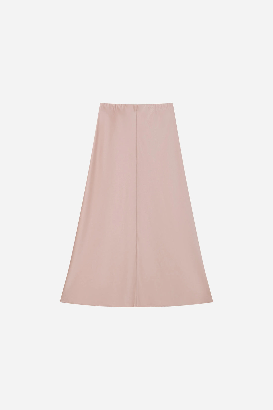An image of a   16161 Satin Side Slit Skirt by  Mirra Masa