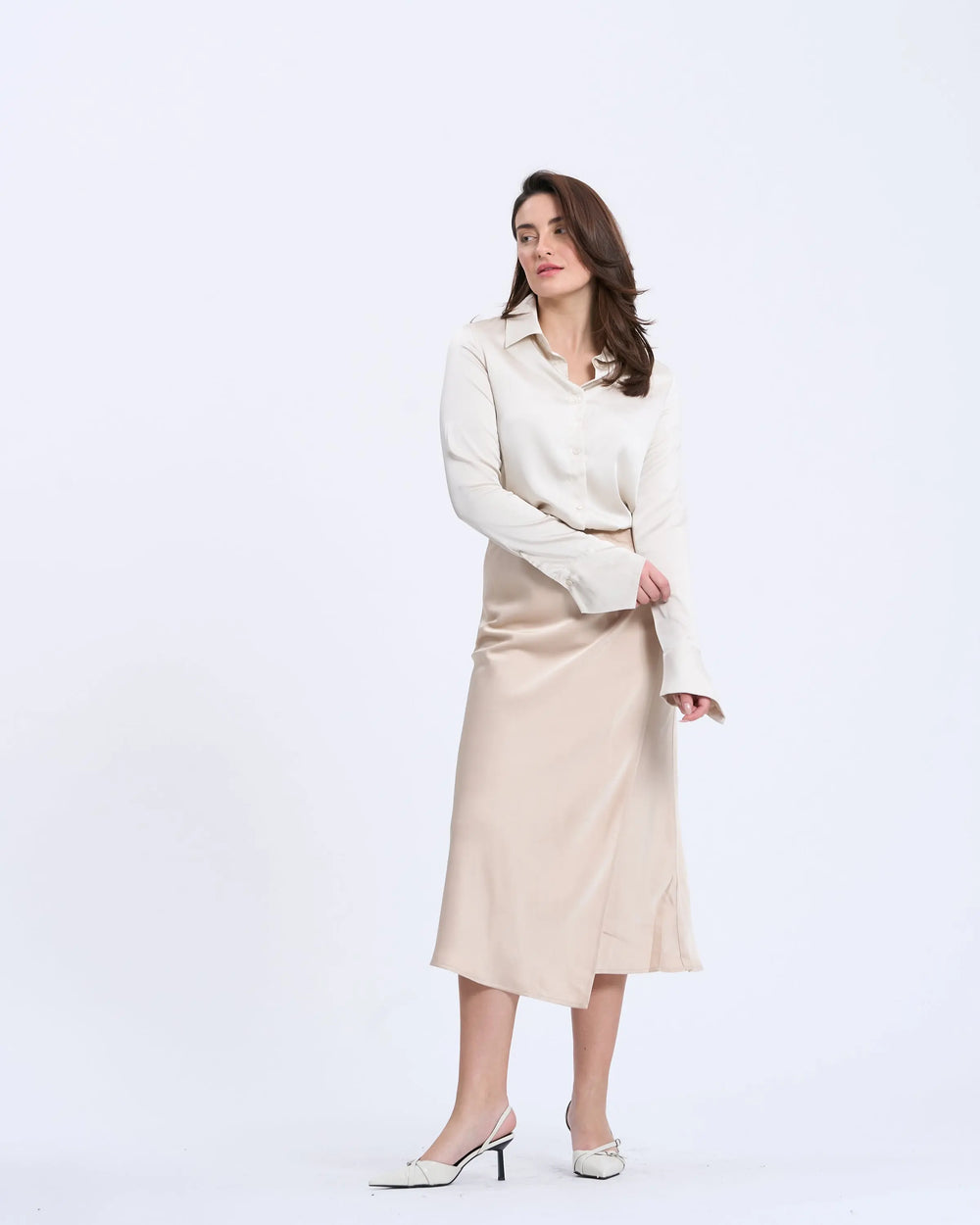 An image of a   16161 Silky Skirt by  Mirra Masa