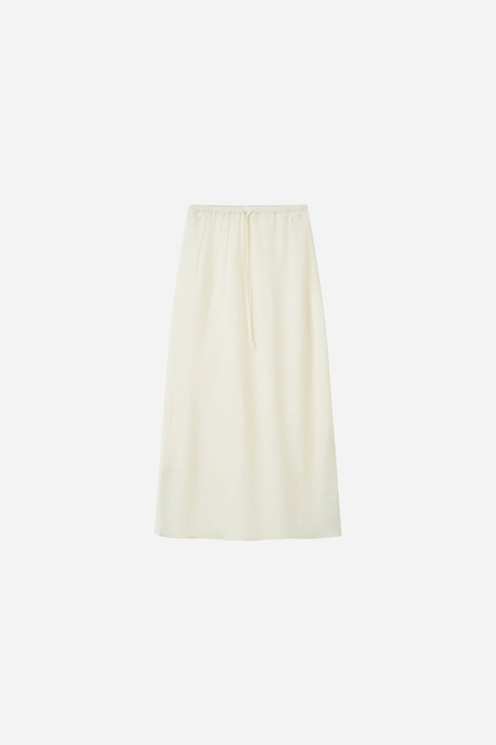 An image of a   20354OL Flowy Tencel Midi Skirt by  Mirra Masa