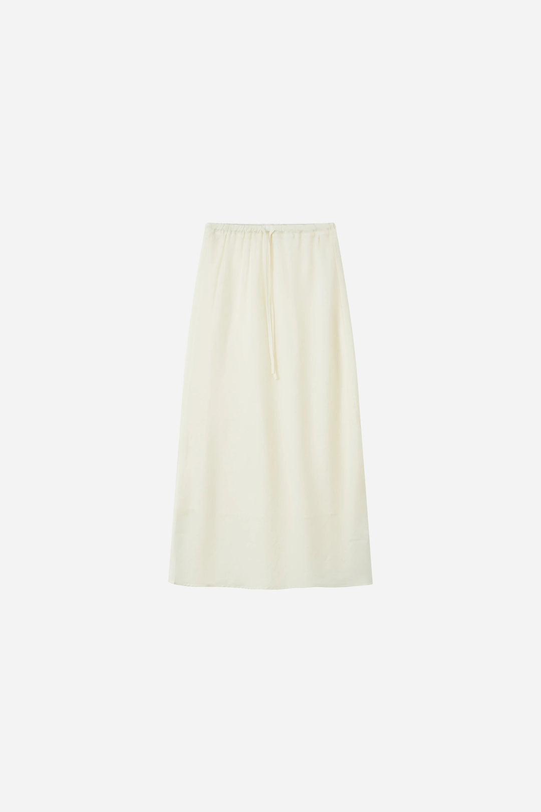 An image of a   20354OL Flowy Tencel Midi Skirt by  Mirra Masa