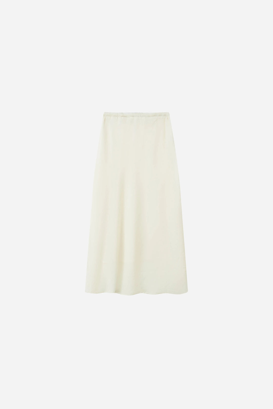 An image of a   20354OL Flowy Tencel Midi Skirt by  Mirra Masa
