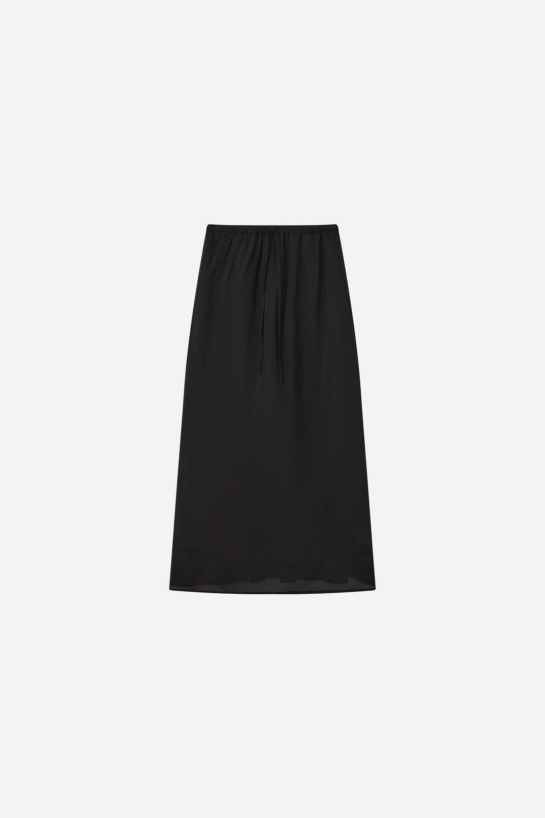 An image of a   20354OL Flowy Tencel Midi Skirt by  Mirra Masa