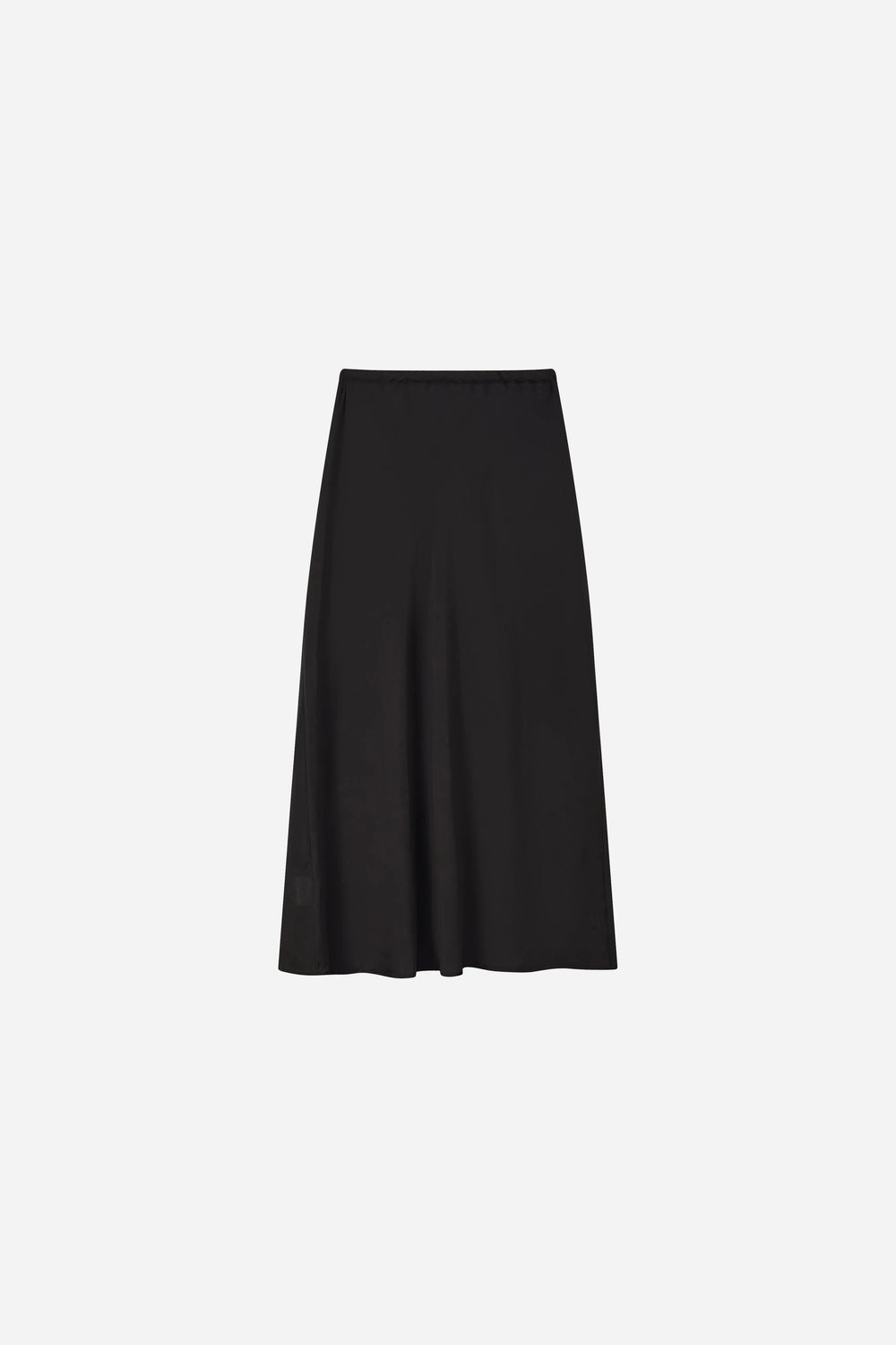An image of a   20354OL Flowy Tencel Midi Skirt by  Mirra Masa