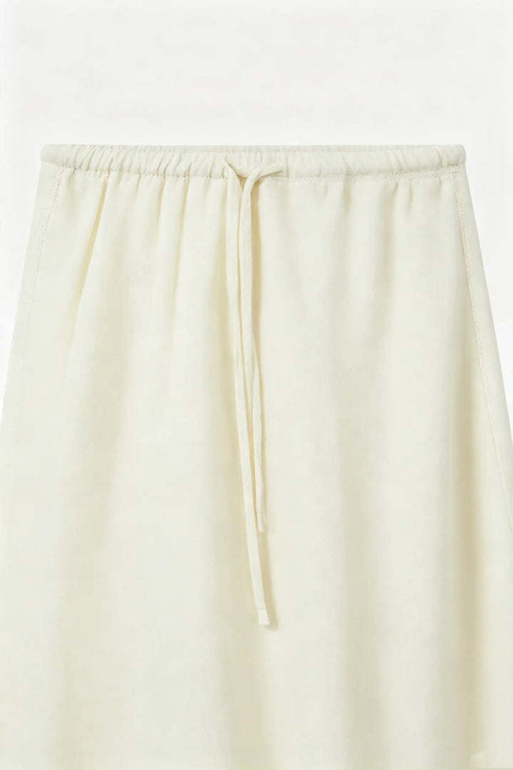 An image of a   20354OL Flowy Tencel Midi Skirt by  Mirra Masa