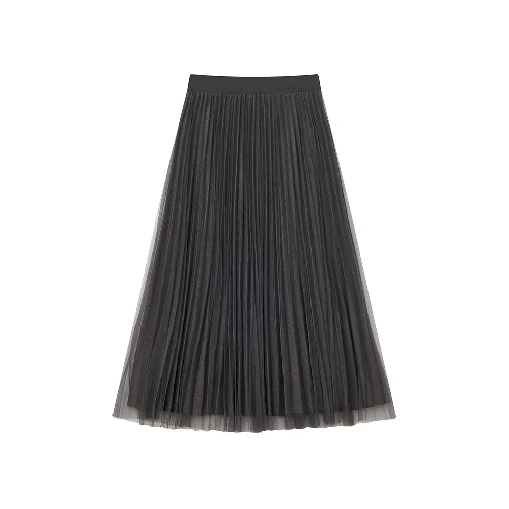 An image of a   205519 Reversible Pleated Skirt by  Mirra Masa