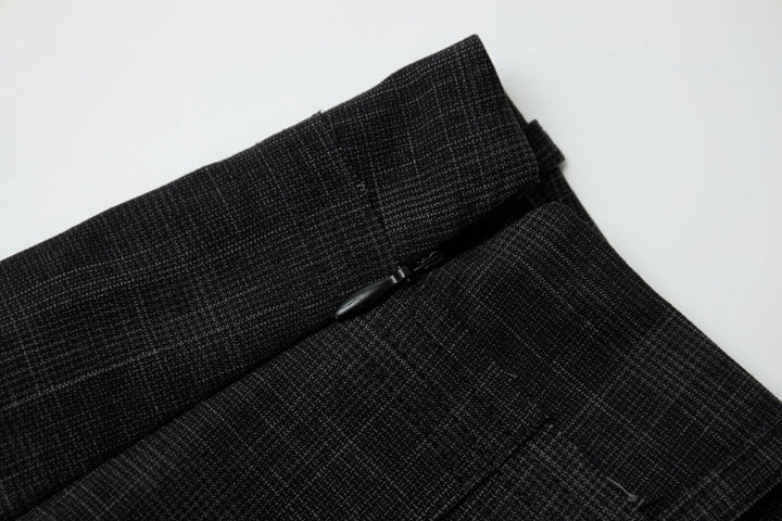 An image of a   20584 Pleated Mini Skirt by  Mirra Masa