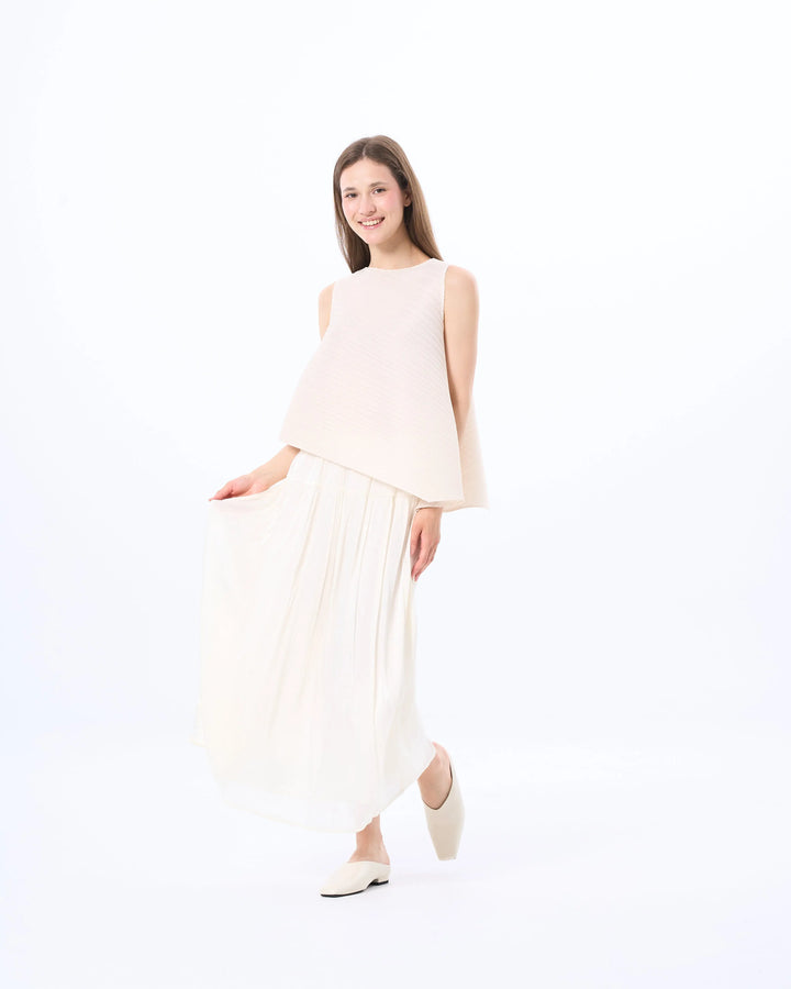 An image of a   20800 Shimmering Midi Skirt by  Mirra Masa