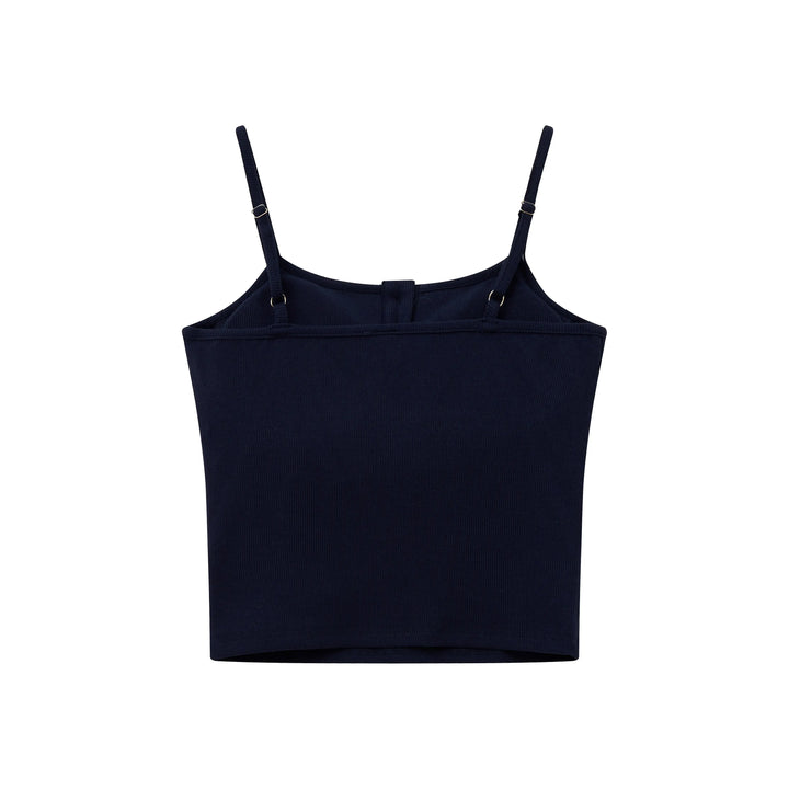 An image of a   21134 Padded Slip Top with Buttons by  Mirra Masa