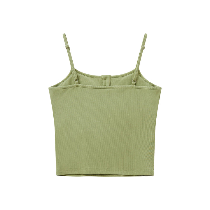An image of a   21134 Padded Slip Top with Buttons by  Mirra Masa