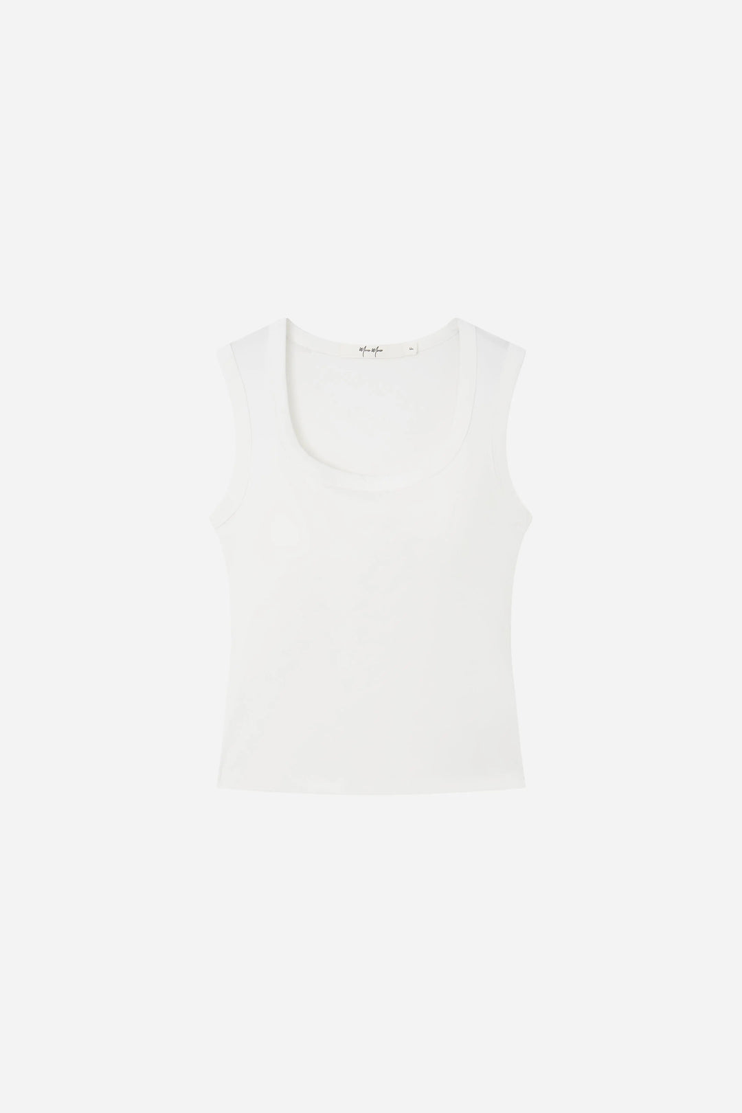 An image of a   21211 Padded Scoop Neck Tank by  Mirra Masa