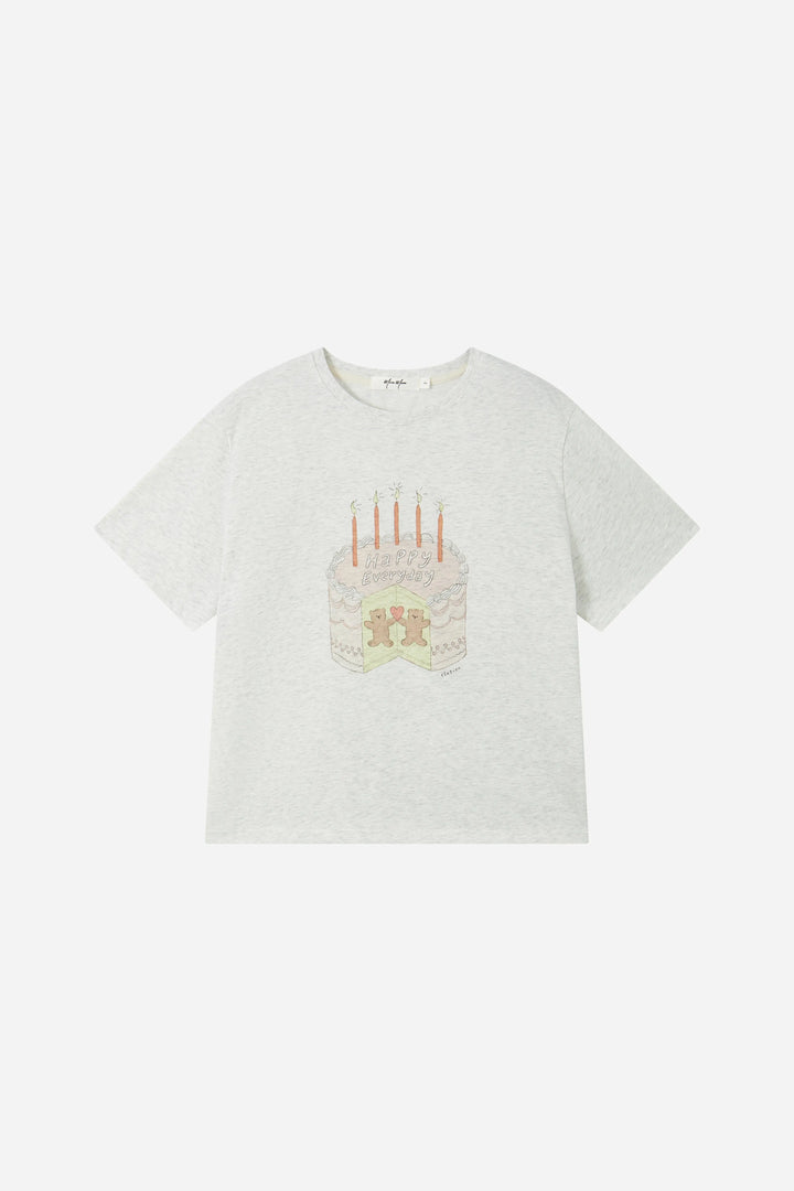 An image of a   21375 Relaxed Graphic Tee by  Mirra Masa