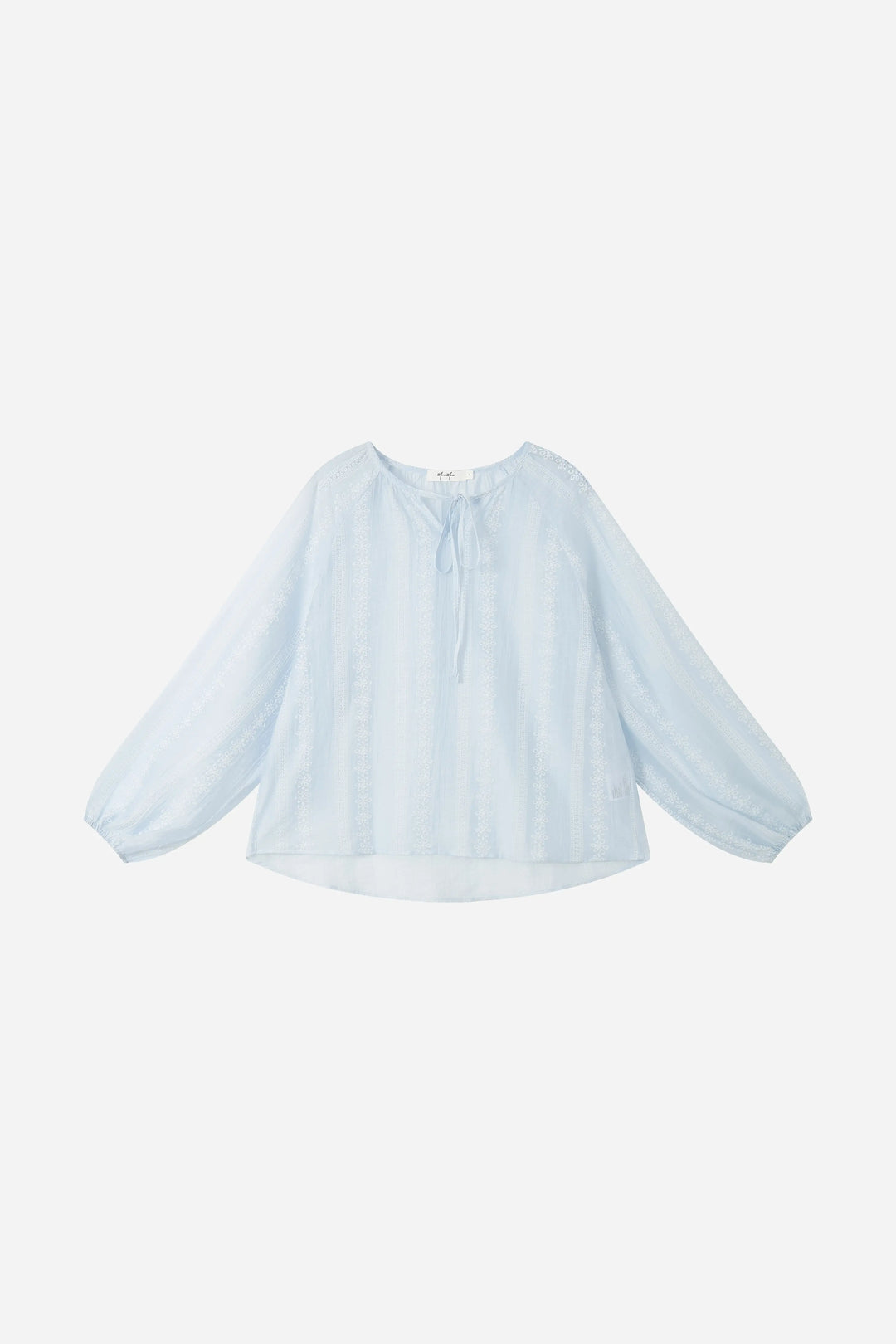 An image of a   21498 Meadow Tie Blouse by  Mirra Masa