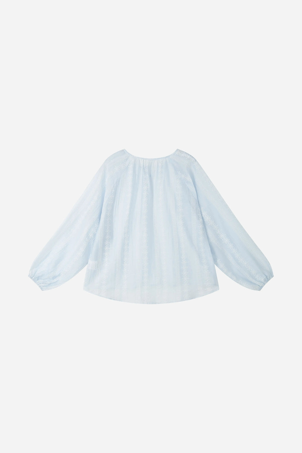 An image of a   21498 Meadow Tie Blouse by  Mirra Masa