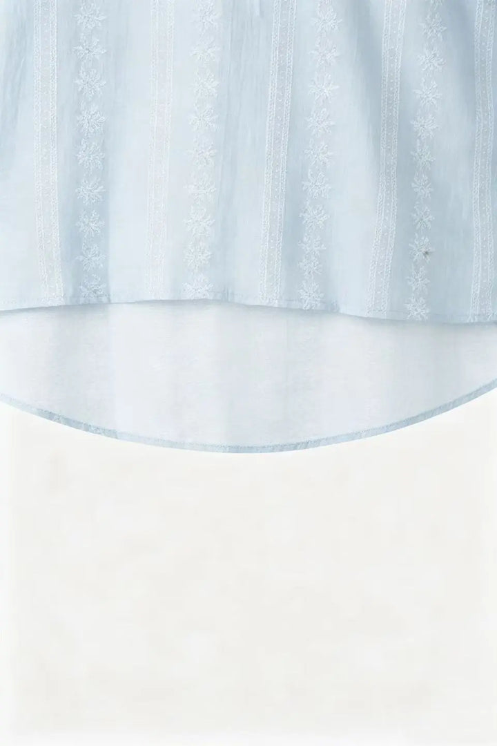 An image of a   21498 Meadow Tie Blouse by  Mirra Masa