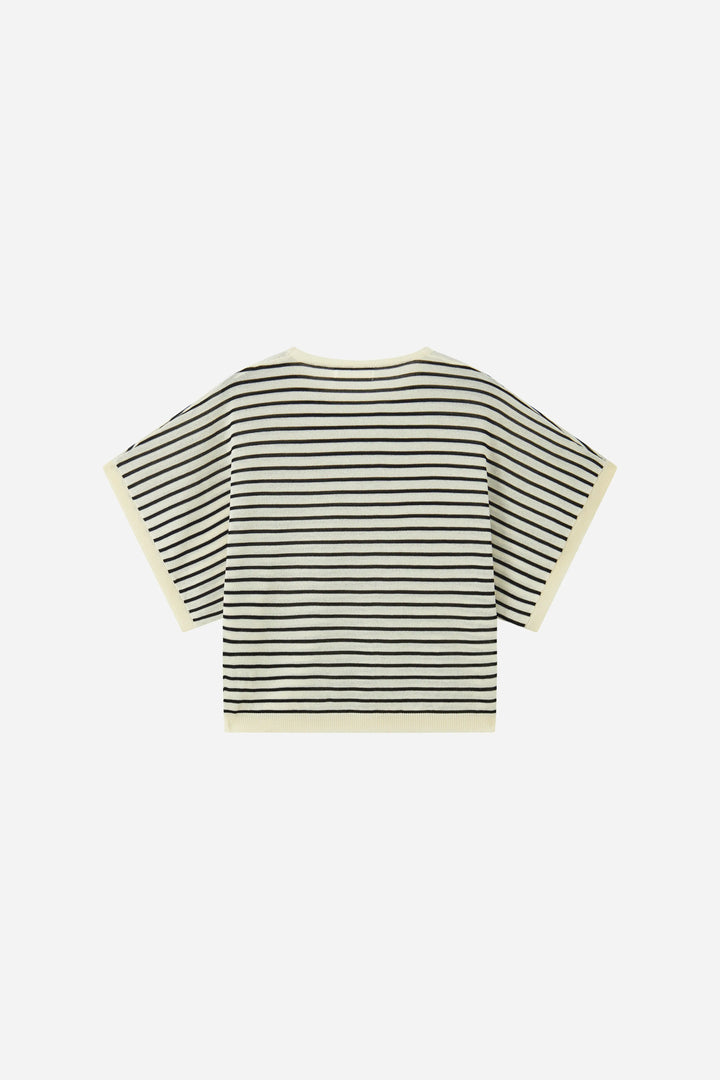 An image of a   21590 Dolman Short Sleeve Knit by  Mirra Masa
