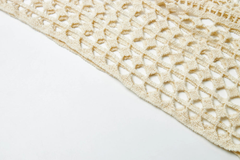 An image of a   21596 Laced and Cropped Overshirt by  Mirra Masa