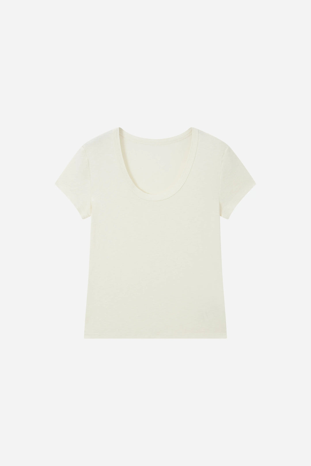 An image of a   21606 Scoop Neck Tee by  Mirra Masa