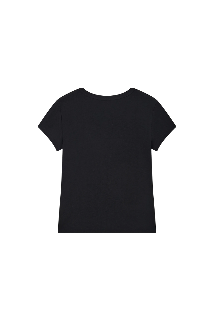 An image of a   21606 Scoop Neck Tee by  Mirra Masa