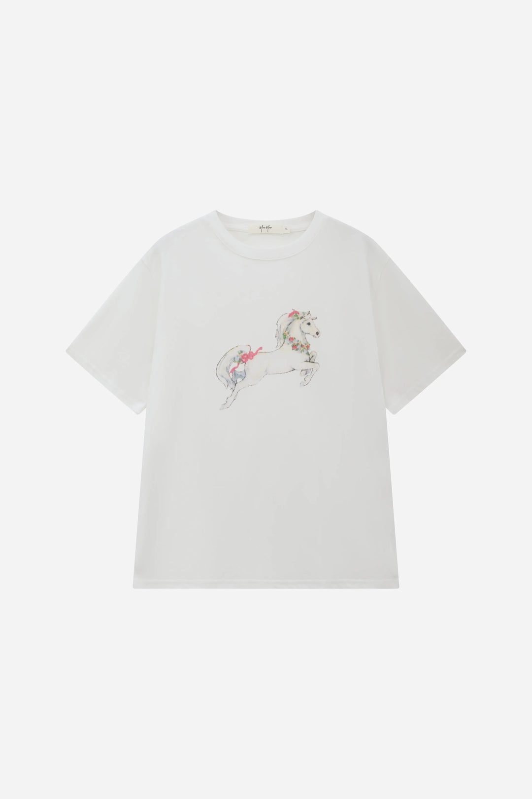 An image of a   21657 Soft Blend Everyday Graphic Tee by  Mirra Masa