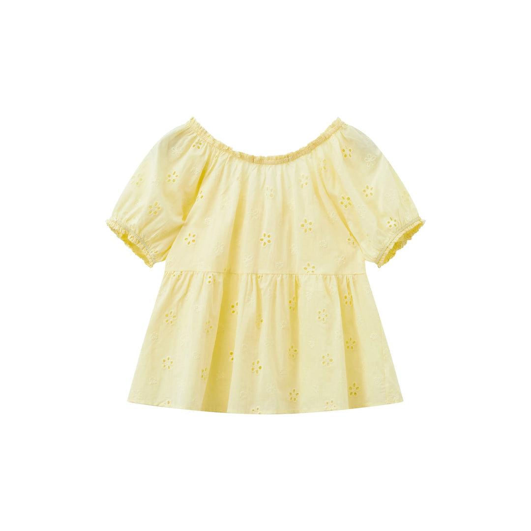 An image of a   21663 Roundneck Blouse by  Mirra Masa