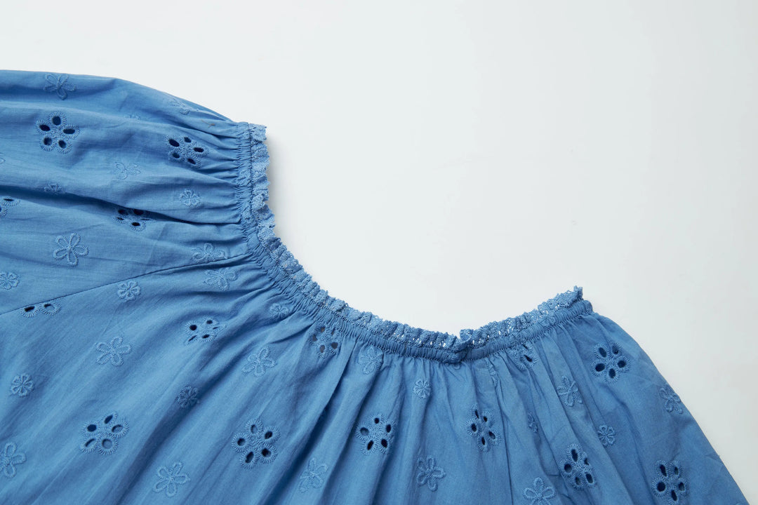 An image of a   21663 Roundneck Blouse by  Mirra Masa