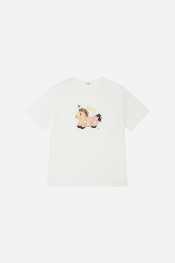 An image of a   21691 Graphic Pony Tee by  Mirra Masa