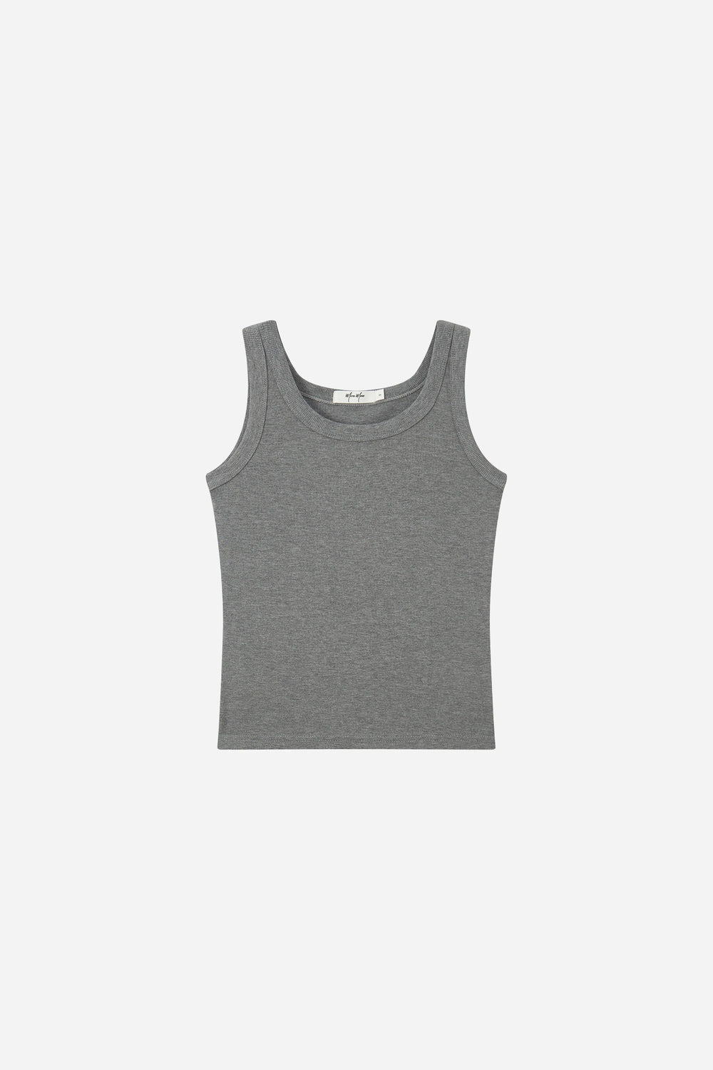 An image of a   21838 Ribbed Scoop Tank by  Mirra Masa