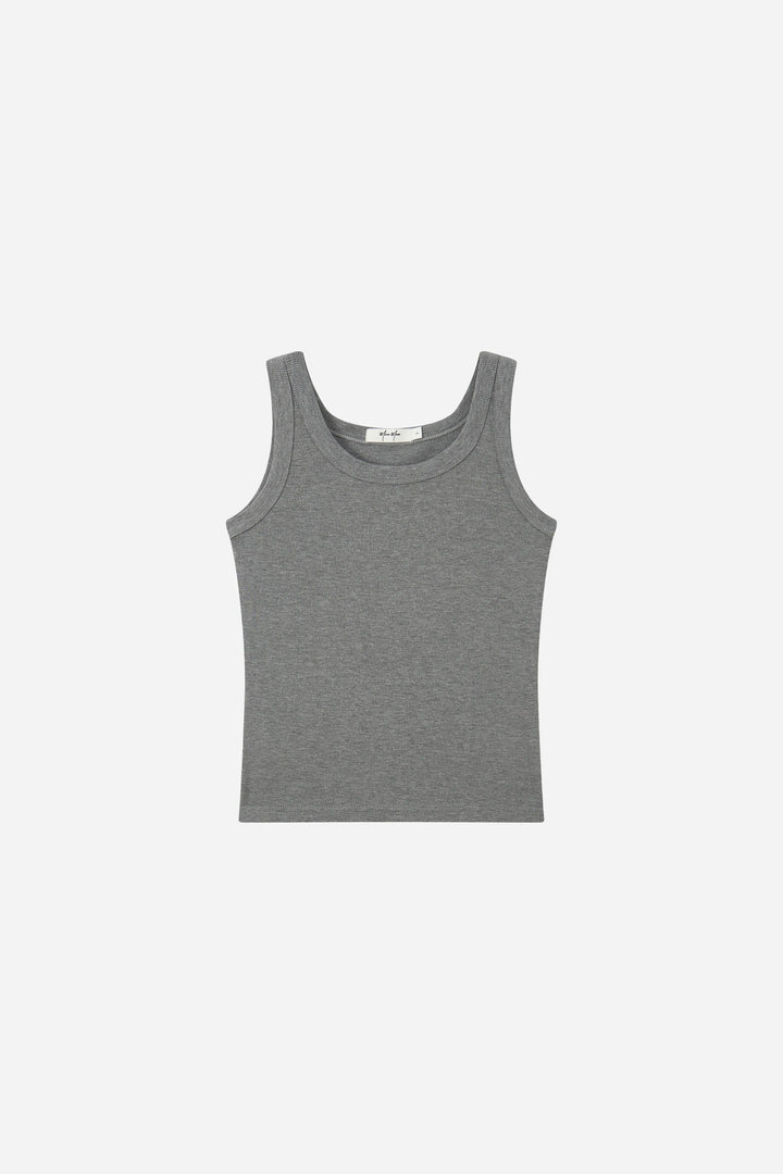 An image of a   21838 Ribbed Scoop Tank by  Mirra Masa