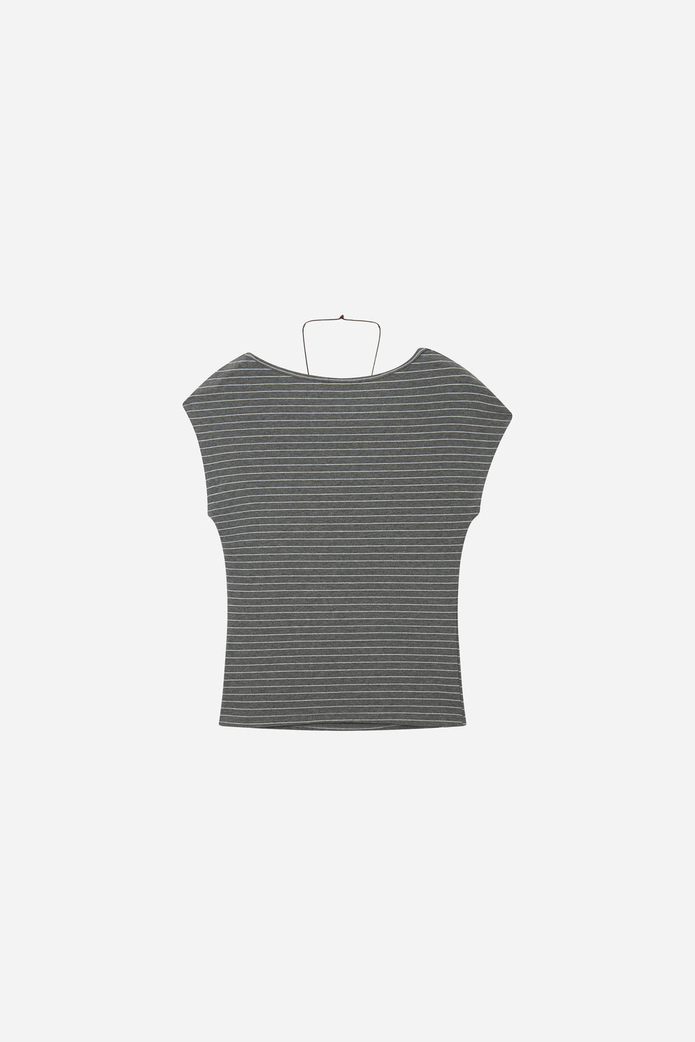 An image of a   21845 Draped Off-Shoulder Tee by  Mirra Masa