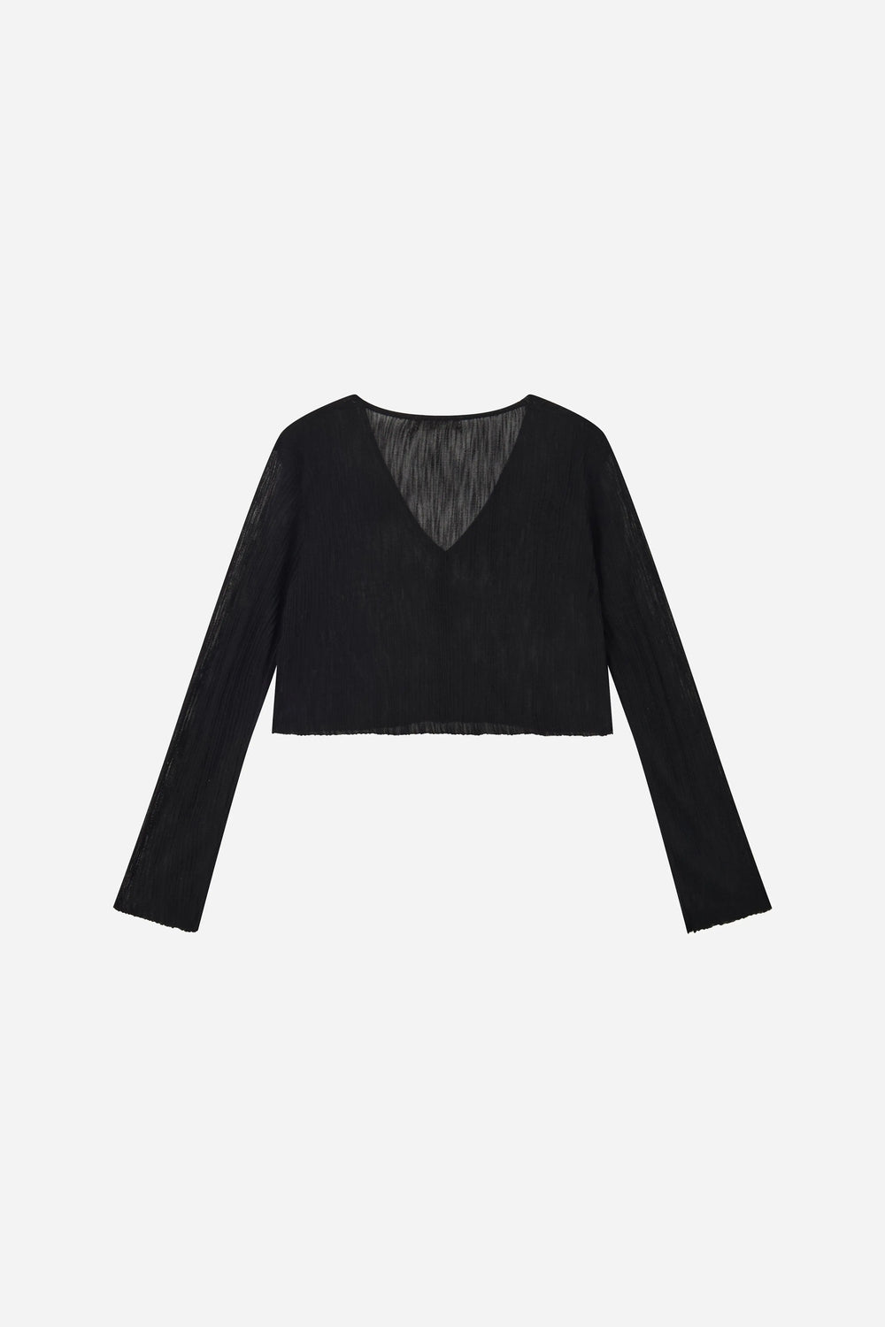 An image of a   21873 Sheer Knit Cardigan by  Mirra Masa